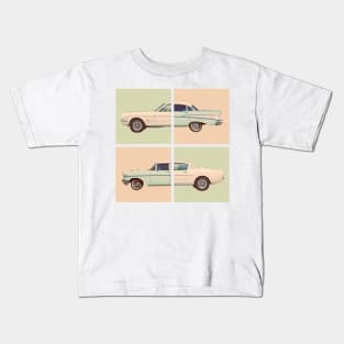 Nostalgic Cars Kids T-Shirt